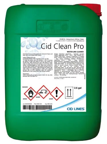 Cid Clean Pro 2.6 gallon
