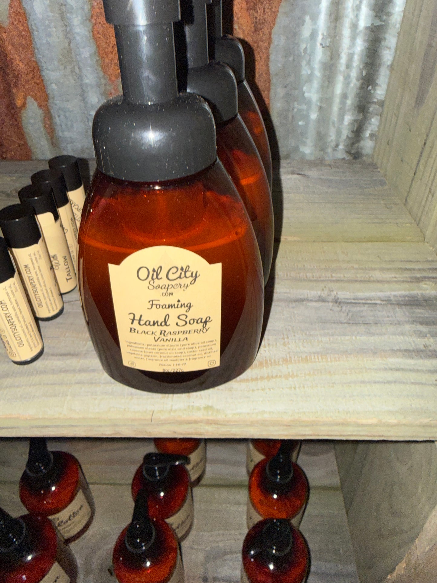 BLACK RASPBERRY VANILLA FOAM SOAP