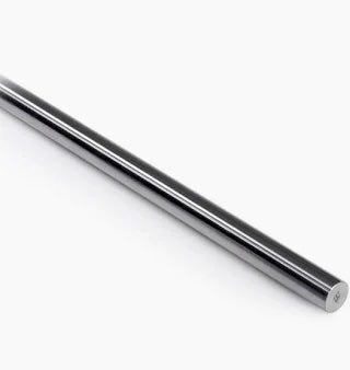 Straight 1"D X 10.875"L Steel Shaft, w/Retaining Pin Holes