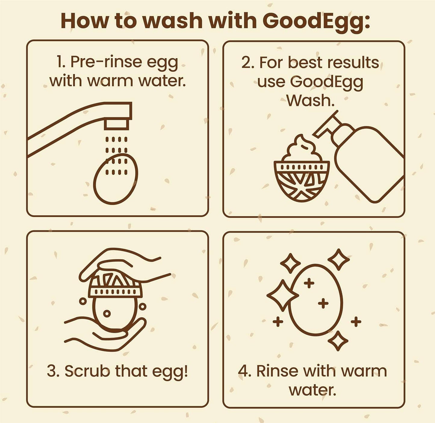 GoodEgg Deluxe Egg Cleaning Kit
