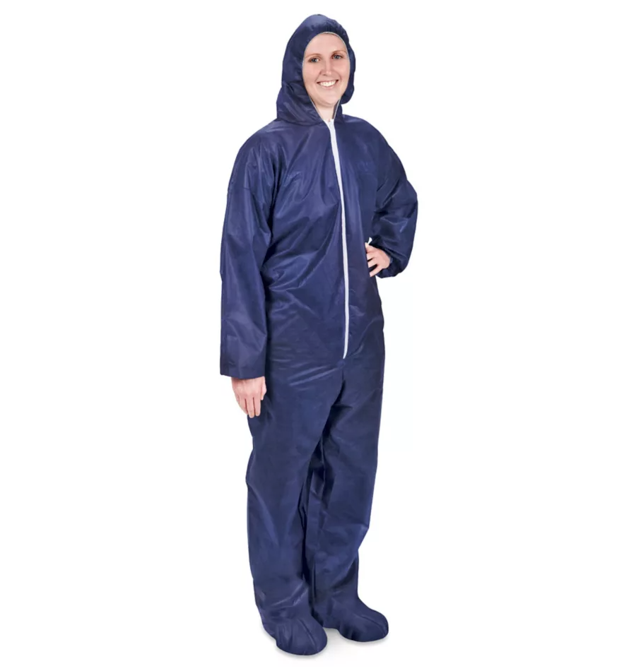 Disposable Coveralls Navy XL (Box of 25)