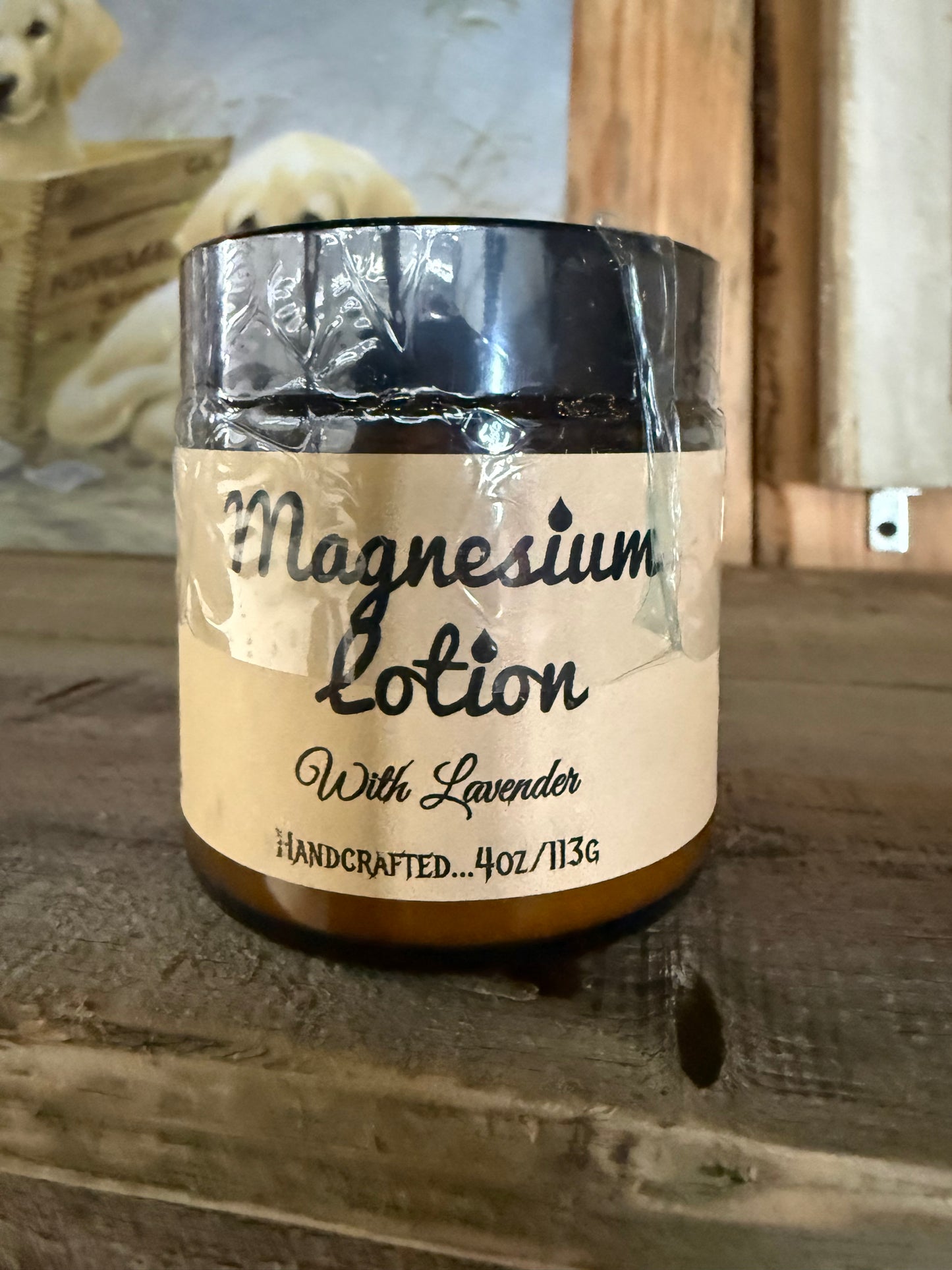 MAGNESIUM LOTION W/ LAVENDER