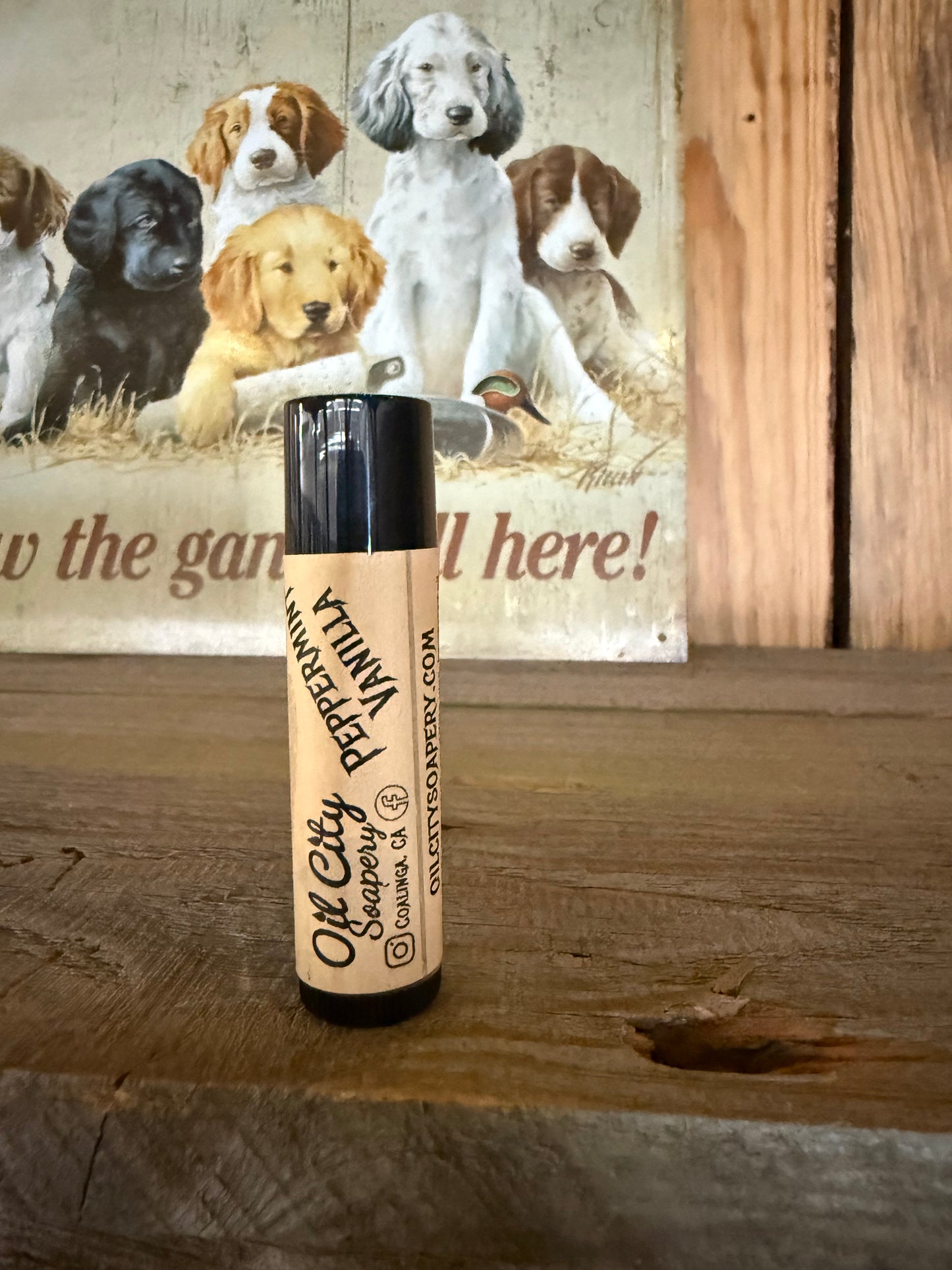 PEPPERMINT VANILL TALLOW LIP BALM